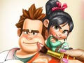 สมุดระบายสี Vanellope จาก Cupcake  เกมออนไลน์