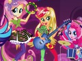 Equestria Girls: การต่อสู้ของวงดนตรี  เกมออนไลน์
