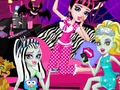 Monster Slumber Party หน้าตลก  เกมออนไลน์