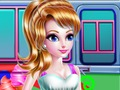 เครื่องส่งไอศกรีมที่ร้านล้างรถ  เกมออนไลน์