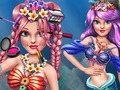 ซาลอนเมคอัพใต้น้ำ เกมออนไลน์