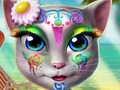 แต่งหน้าคิตตี้บนชายหาด เกมออนไลน์
