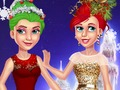 สไตล์ผมที่ได้รับแรงบันดาลใจจากต้นคริสต์มาส เกมออนไลน์