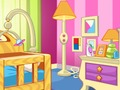 การทำความสะอาดบ้านตุ๊กตาทารก  เกมออนไลน์