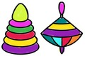 สมุดระบายสีของเล่น เกมออนไลน์
