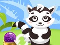 Bubble Shooter แรคคูน  เกมออนไลน์