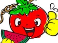 กลับสู่โรงเรียน: สมุดระบายสีผัก เกมออนไลน์