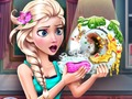 การล้างจานราชินีแห่งน้ำแข็ง เกมออนไลน์