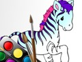 หนังสือระบายสีสัตว์ตลก เกมออนไลน์