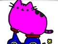 กลับไปโรงเรียน: ระบายสีแมวน่ารัก เกมออนไลน์