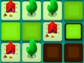 เต็นท์และต้นไม้  เกมออนไลน์