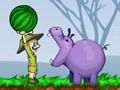 ตัวป้อนของฮิปโป เกมออนไลน์