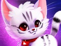 การระบายสีแมวน้อยน่ารัก เกมออนไลน์