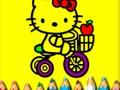 กลับไปโรงเรียน: ระบายสีแมวน้อย เกมออนไลน์