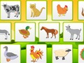 สัตว์ฟาร์มการเรียนรู้ของเด็กหน่วยความจำ เกมออนไลน์