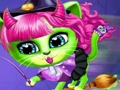 การเปลี่ยนแปลงที่น่ากลัวในร้านทำผมสัตว์เลี้ยงฮาโลวีน เกมออนไลน์