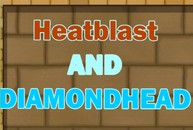 Heatblast และหัวเพชร  เกมออนไลน์