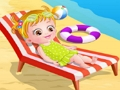 เบบี้เฮเซลที่ชายหาด เกมออนไลน์