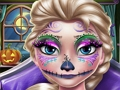 การแต่งหน้าHalloweenที่น่ากลัวของเอลซ่า เกมออนไลน์