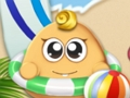 Pou พักร้อน  เกมออนไลน์