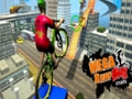 นักขี่ BMX แข่งทำสตันท์ที่เป็นไปไม่ได้: สตันท์จักรยาน เกมออนไลน์