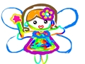 การวาดภาพสำหรับเด็กผู้หญิง  เกมออนไลน์