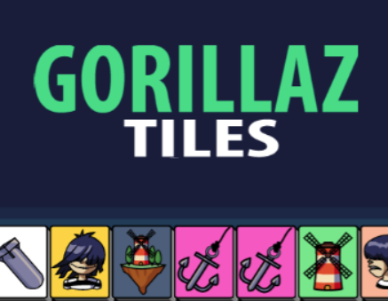 กระเบื้อง Gorillaz ที่ไม่คาดคิด เกมออนไลน์