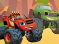 จิ๊กซอว์ Blaze and the Monster Machines  เกมออนไลน์