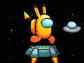ในหมู่พวกเขาวิ่งอวกาศ เกมออนไลน์