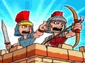 จักรวรรดิ Rush สงครามโรมันป้องกันหอ เกมออนไลน์