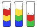 ปริศนาการจัดเรียงน้ำสี เกมออนไลน์