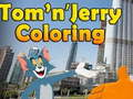 ทอมและเจอร์รี่ระบายสี  เกมออนไลน์