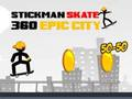 Stickman สเก็ต 360 เมืองมหากาพย์ เกมออนไลน์
