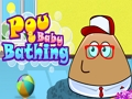 อาบน้ำเด็ก Pou  เกมออนไลน์