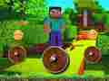 การผจญภัยของ Mineblock หมุนและบิน เกมออนไลน์