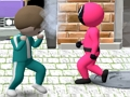 การต่อสู้แบบผู้เล่นหลายคนเกมปลาหมึก  เกมออนไลน์