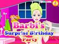 งานปาร์ตี้วันเกิดเซอร์ไพรส์ของบาร์บี้ เกมออนไลน์