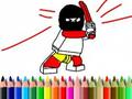 กลับไปโรงเรียน: สมุดระบายสีฮีโร่ เกมออนไลน์