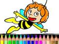 Back To School Maja the Bee สมุดระบายสี  เกมออนไลน์