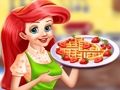 เจ้าหญิงแอเรียลทำอาหารเช้า 2  เกมออนไลน์