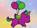 หนังสือระบายสียูนิคอร์นกลิตเตอร์ เกมออนไลน์