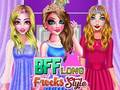 สไตล์ชุดยาว BFF เกมออนไลน์