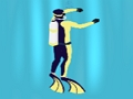 Water Dive 2D: การเอาชีวิตรอดใต้น้ำ  เกมออนไลน์