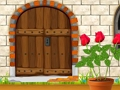 Escape Backyard Brick White เกมออนไลน์