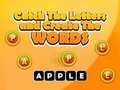 จับอักษรและสร้างคำ เกมออนไลน์