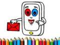 หนังสือระบายสีโทรศัพท์มือถือ เกมออนไลน์
