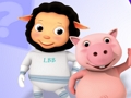 การจับคู่การ์ดหน่วยความจำ Little Baby Bum  เกมออนไลน์