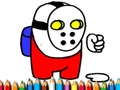 หนังสือระบายสีมนุษย์อวกาศ เกมออนไลน์