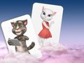 การจับคู่การ์ดหน่วยความจำของ Talking Tom ของฉัน  เกมออนไลน์
