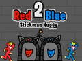 Stickman Huggy สีแดงและสีน้ำเงิน 2  เกมออนไลน์